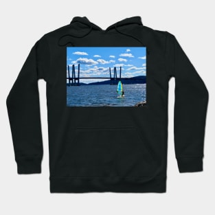 Sailing  On The River Hoodie